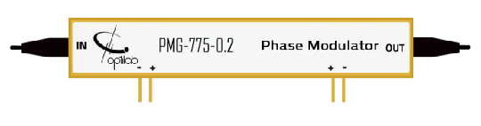 775 nm, 200 MHz, Phase Modulator, PM Output, Ultra Low Drive