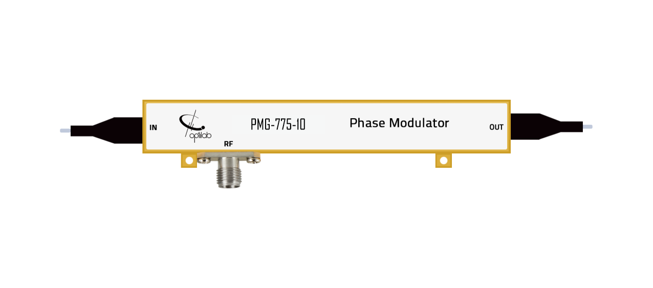 775 nm, 10 GHz, Phase Modulator, PM Output