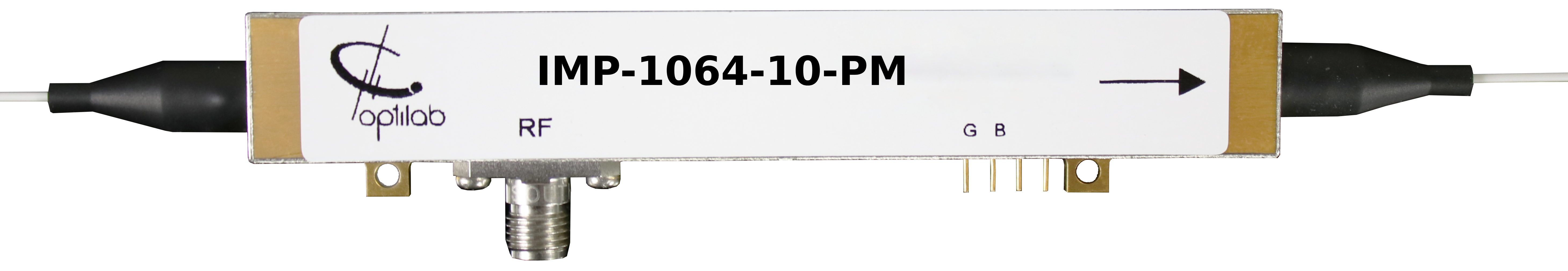 1064 nm, 10 GHz Intensity Modulator, PM Output