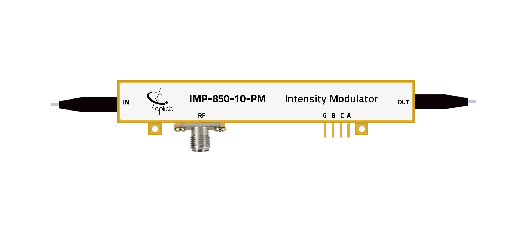 850 nm, 10 GHz Intensity Modulator, PM Output
