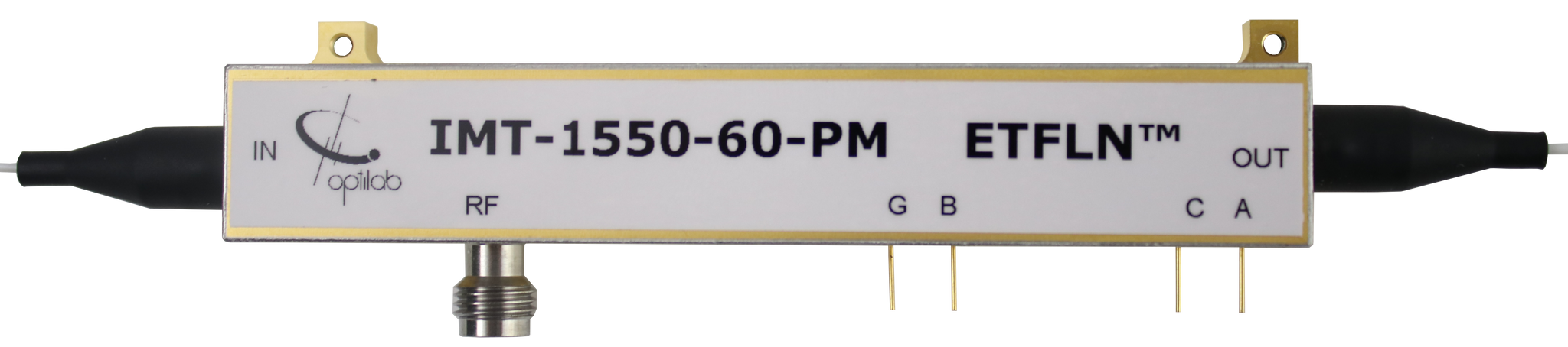 Thin Film Intensity Modulator, 1550 nm 60 GHz w/PM Output, ETFLN