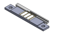 Multi-functional Integrated Optical Chip 1550 nm, 18 mm Chip on a Submount