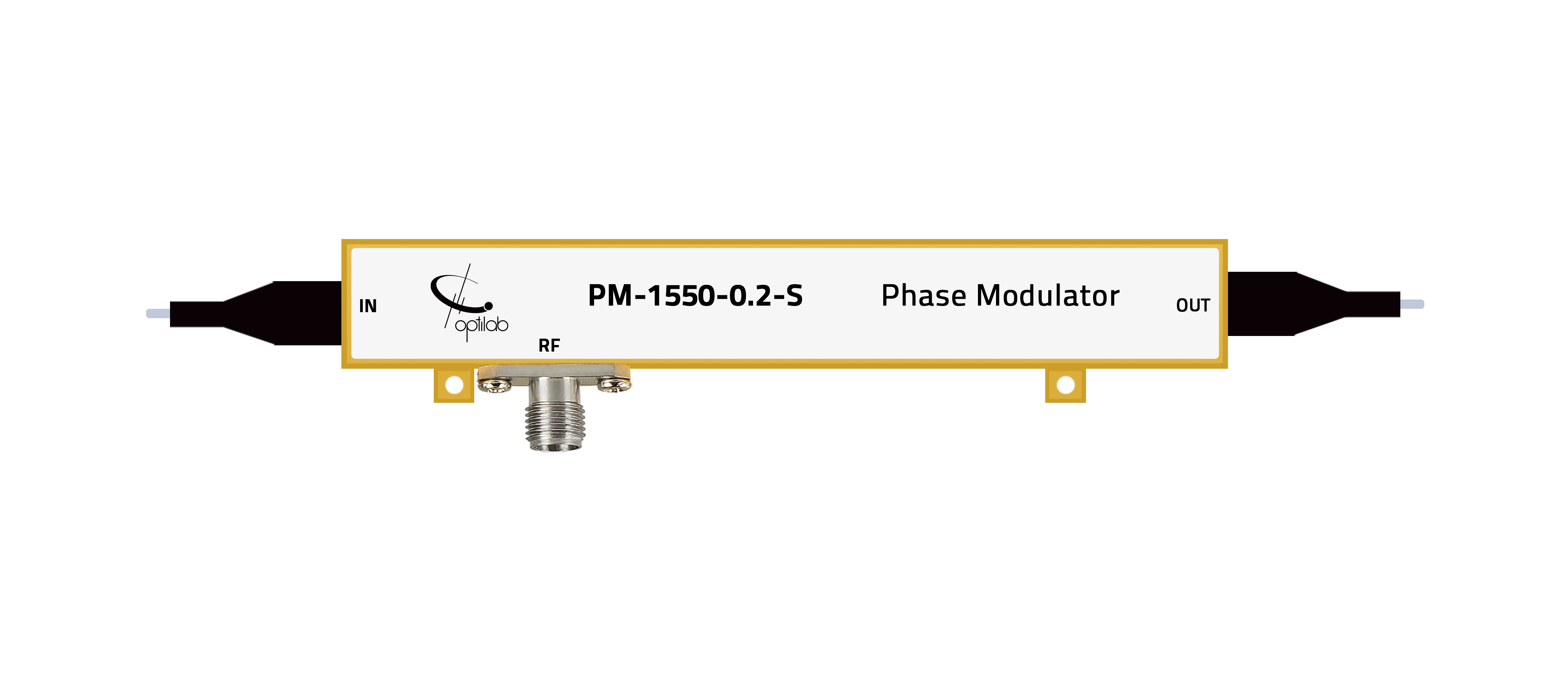 1550 nm, 200 MHz, Phase Modulator, PM Output, SMA Connector