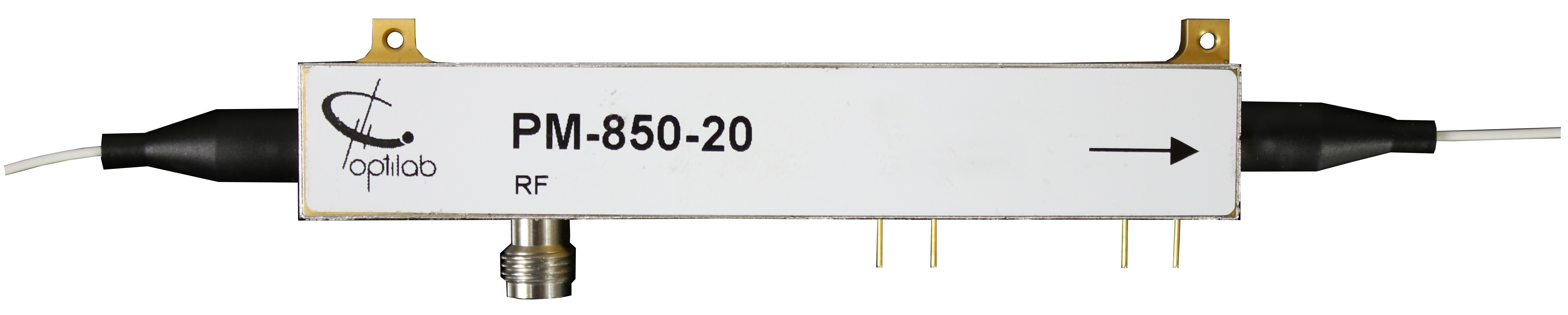 850 nm, 20 GHz Phase Modulator
