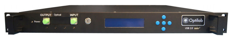 Up to +37 dBm Integrated Pre-Amp EYDFA Amplifier Rackmount  w/PM output