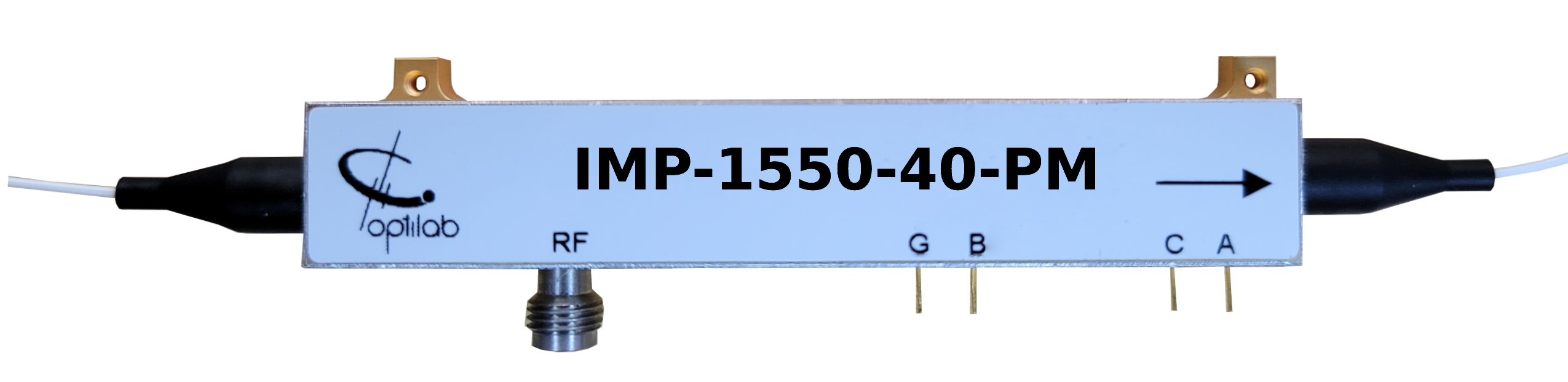 1550 nm, 40 GHz Intensity Modulator w/PM Output