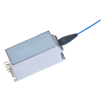 635 nm PM Fiber Coupled Diode Laser,  80 mW, 8-Pin Compact Module